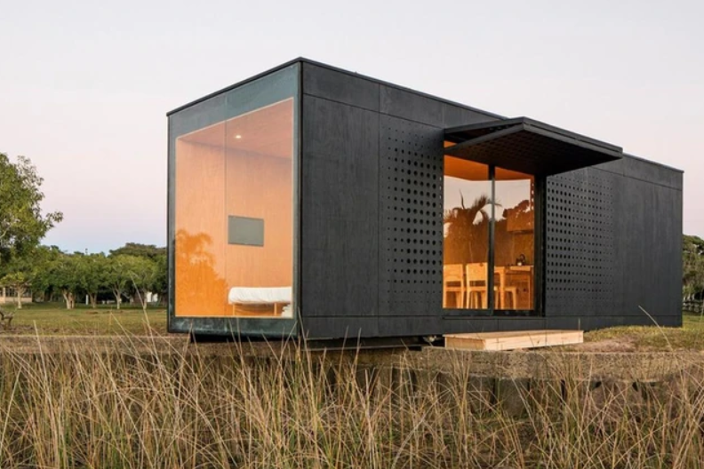 Corrosion Resistant Steel Expandable Container House Foldable Container Homes Prefabricated