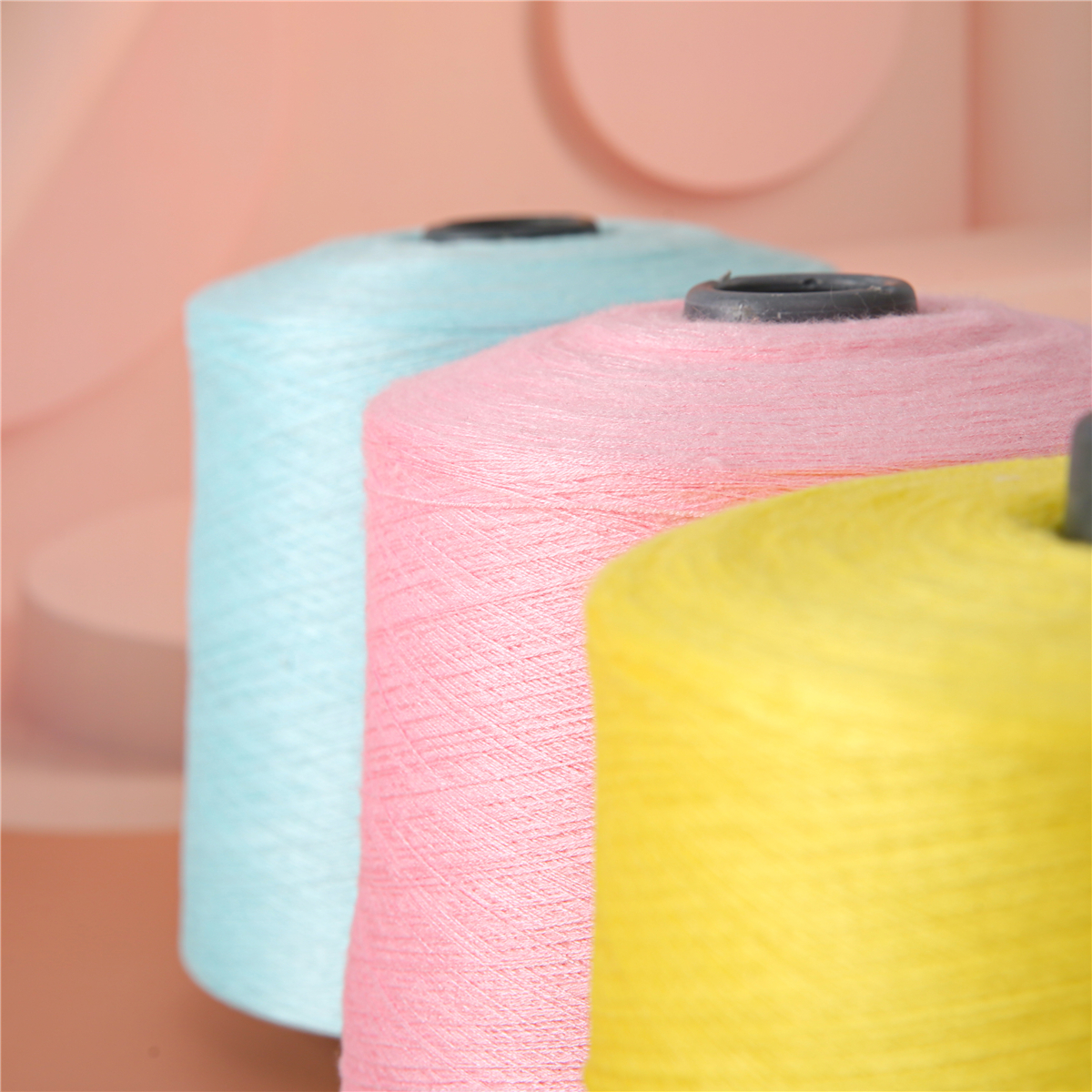 Nylon Blended Core Spun Yarn Recyclable Anti Pilling Anti Static