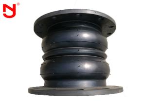 Quality Twin Sphere Rubber Flexible Joint , Rubber Pipe Coupling Connector 0.6-2.5MPa wholesale