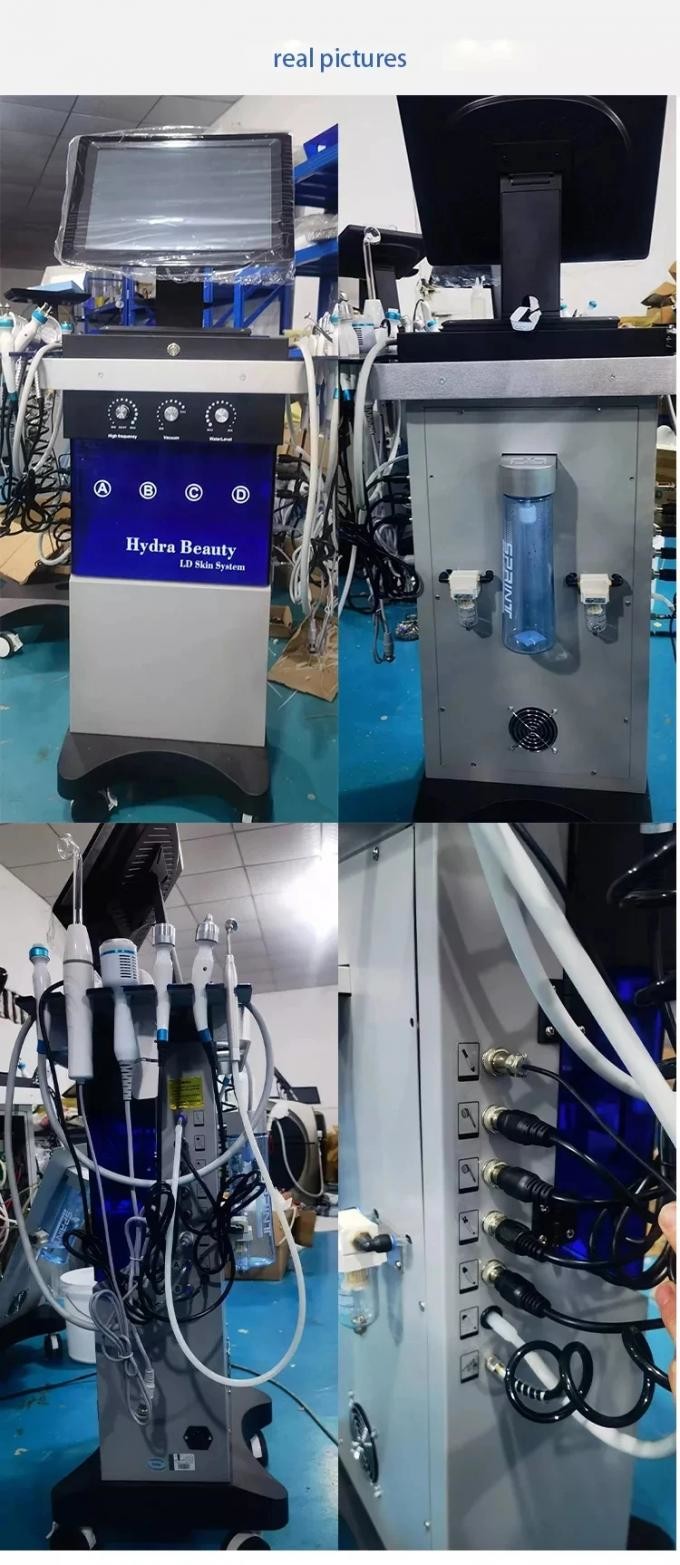 14 In 1 Peeling Hydro Microdermabrasion, Oxygen Jet Aqua Care, Deep Cleansing And Moisturizing Skin, Removes wrinkles