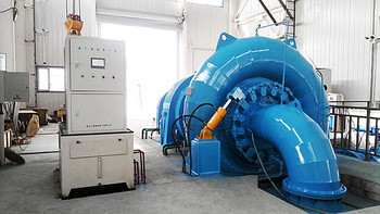 Low Head Micro Hydro Turbine Governor , Water Generator Parts Turbine Control