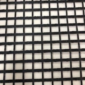 Quality Black Mesh Fiberglass Geogrid for Pavement Ground Stabilisation wholesale