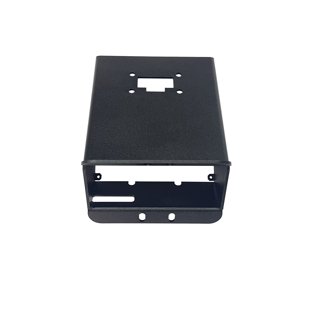 Parts Aluminum Sheet Metal Fabrication CNC Machining Hardware Parts Surface Black Anodizing