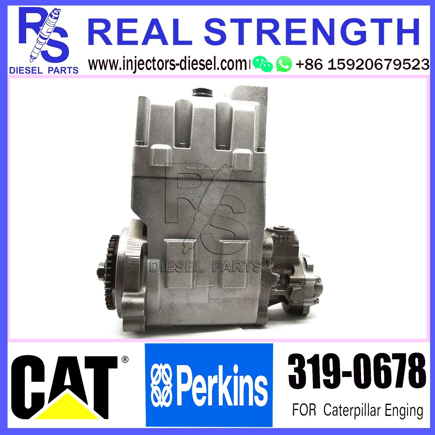 319-0678 Fuel Pump Injector - Common Rail Injector 319-0678 For Excavator 330D 330C C9 Engine Parts