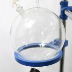 50L Lab Jacketed Glass Reactor Semi-Automatic For Chemical Use