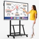 Electronic 86 Inch Touch Screen Monitor , Interactive Whiteboard Display For