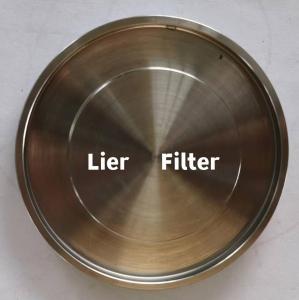 Quality High Accuracy Sintered Metal Powder Filter 5-100MM Large Contaminant Capacity wholesale