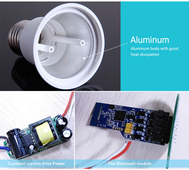 12w dimmable bluetooth smart led bulbs wholesale