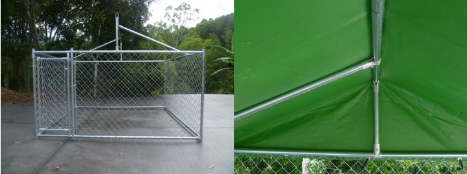 Heavy Duty Metal 625*185*595mm High Quality Pet Playpen Dog Rabbit Dog Run 50x100mm