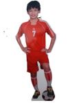 Promotion Cardboard Stand Up Figures , Commercial Human Size Cardboard Cutout