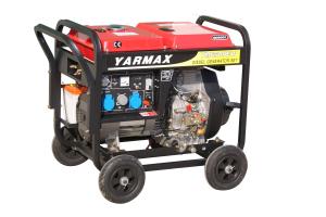 Quality 2KW Diesel Portable Welding Generator Air Cooled YM6700 9.1A 50-180A 25-30V wholesale