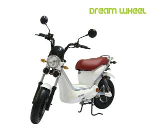 Quality White Electric Bike Scooter For Adults , 38km/H Pedal Assist And Throttle Ebike wholesale