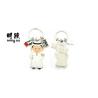 Buy cheap Arab Style Customized Personalised Metal Keyrings Silver With Soft Enamel Fill from wholesalers