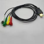 Schiller Medical Electrode Snap Connector , Portable IEC Holter Leads