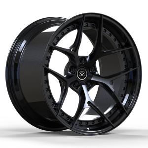Quality BMW X3 M4 Forged Aluminum Alloy Rims 18 19 20&quot; Custom Satin Black 5-Y Spokes wholesale