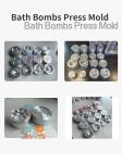 Stainless Steel Bending Farms Mini Fizzy Bath Bomb Bubble Block Ball Press for