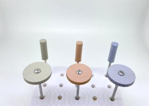 Quality Blue Rubber Silicone Polishers Coarse / Medium / Fine Grit For Dental Lab Polishing wholesale