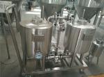 SS304 / 316 CIP Brewing Equipment Cleaning Trolly Disinfecting Tank / Lye Tank