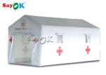 White 6x3x3mH Temporary Emergency Inflatable Medical Tent