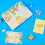 Foldable Neonate Baby Cartoon Gift Shopping Paper Bags with Your Own Logo on