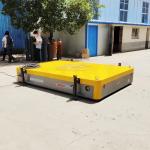 Manual Hydraulic Battery Transfer Cart , 5T Steel Plate Material Transfer