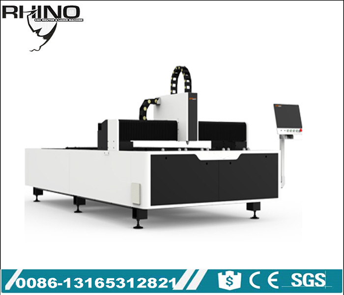 Economic Metal Laser Cutter , 1500W Fiber Laser Metal Cutting Machine for Steel Copper Aluminum