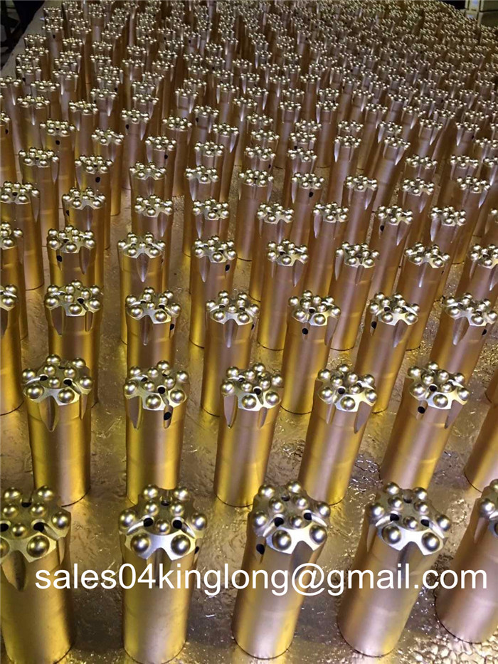 Hard Rock Carbide 36mm button bits 11degree 7 tapered buttons bit for Mining