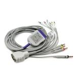10 Lead With No Resistance EKG ECG Cable Banana4.0 3m Length TPU