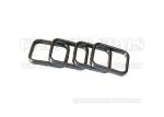 Black NBR Rubber Gasket Washer Seal Sodium Sulfite Isooctane Resistance
