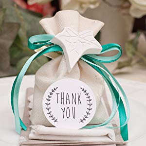 Drawstring Gift Bags made from Cotton Canvas Muslin for Wedding and Party Favors