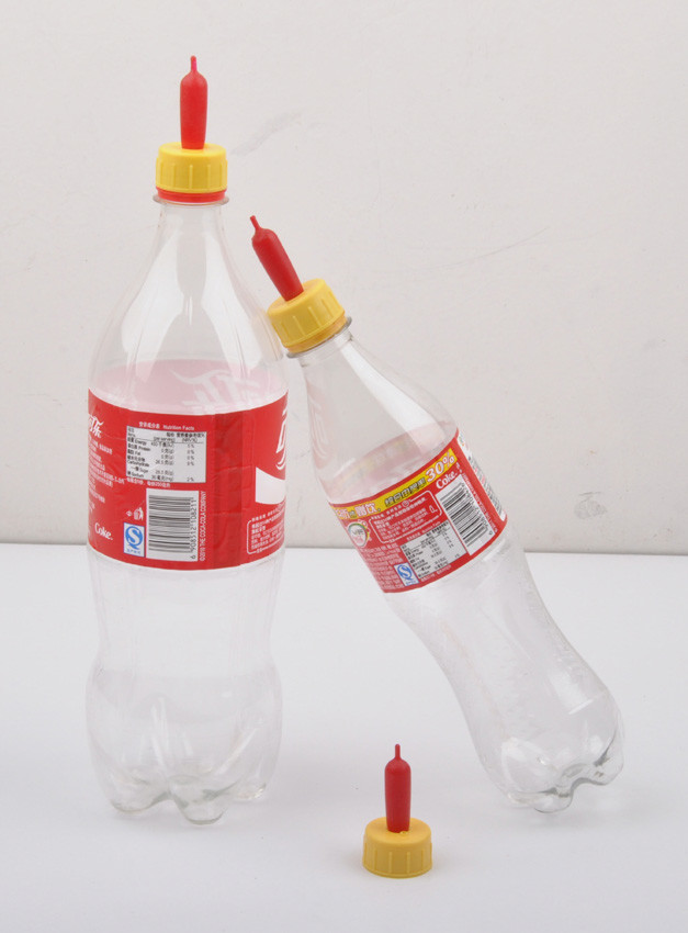 Practical Red Nitrile Lamb Nursing Nipple for Effective Newborn Feeding