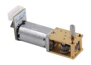 Quality 6V Small DC Gear Motor N20 N30 Worm Gear Reducer Motor With Encoder wholesale