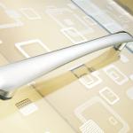 Sanitary Grade Bath Shower Door Dual Sliding Glass LBS7825 Customized