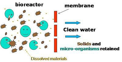 MBR Separation Technology for 3000L/H Capacity Rectangle Wastewater Treatment System