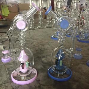 Quality 16′′ Glass Smoking Water Pipe Bubbler Oil Rig Dab Tool wholesale