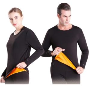 Quality Warm Underwear Electric Heated Jacket Thick Thickness for women skiing wholesale