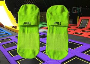 Quality Anti - Slip Trampoline Socks , Anti Slip Floor Socks , Custom Logo Bounce Socks wholesale