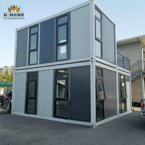 China Modular Design Flat Pack Container House Durable Steel Structure Quick Assembled on sale