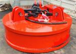 OEM Round Steel Electric Magnetic Crane Lifter 2t To 26t