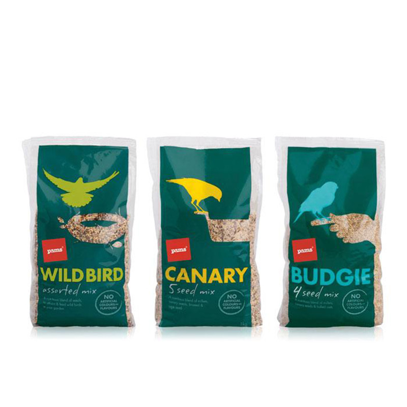 Printed Animal Feed Pet Dog Food Aluminum Foil Bags 1KG 2KG 5KG