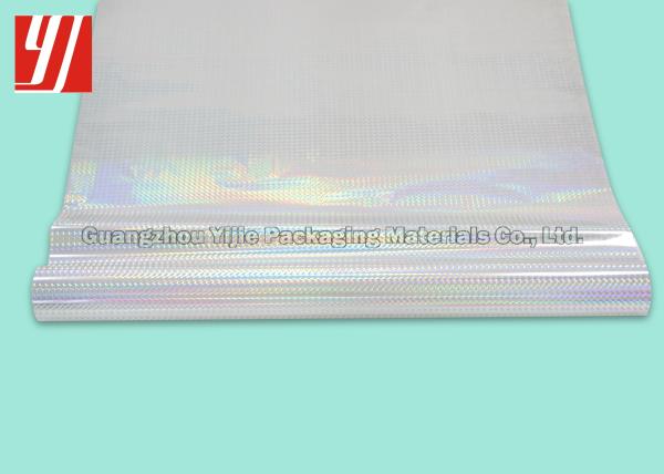OEM Checkered Silver Hot Stamping Foil Shrink Film Heat Sensitive Paperboard
