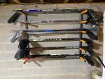 6-Level Wall Mount Lumber Storage Metal Rack Perfect for Everyday and Organizing