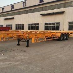 Quality 6850*2500*1400mm Special Purpose Vehicles YORK Axle Used Skeleton Semi Trailers wholesale