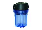 Clear big blue plastic cartridge filter housing for pretreatment sedimentation