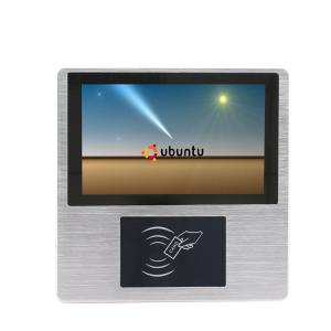Quality RFID Reader Industrial Touch Panel Pc 10 Msec FCC PoE 7'' Wall Mount wholesale