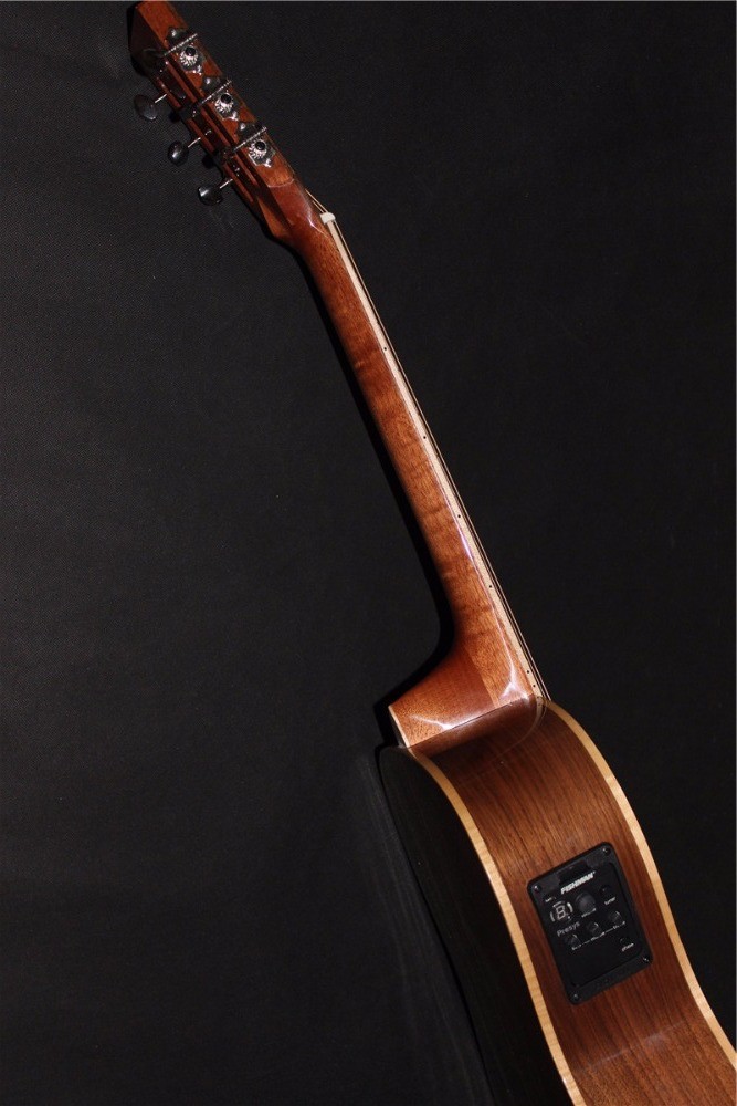 AAAAA fully Solid walnut wood handmade OOO28K body style 12 frets guitar acoustic electric guitar