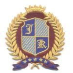 Police Embroidered Badge Patch Customized Logo Size Shape For Uniform Military