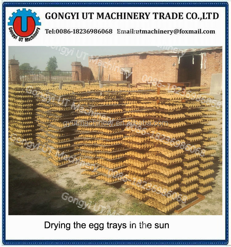2024 Full Automatic Paper Pulp Moulding Machine for Egg Tray Fruit Plate and Dish Making