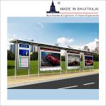 H1700mm Solar Bus Shelter
