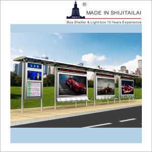 Quality H1700mm Solar Bus Shelter wholesale